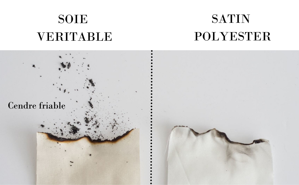 Comment faire la différence entre la soie et le satin